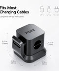 Six Pack Cable Organizer Clips With No Residue Adhesive For Desk Or Car And Home Office Ultra Strong Wire Clips dimensions diagram