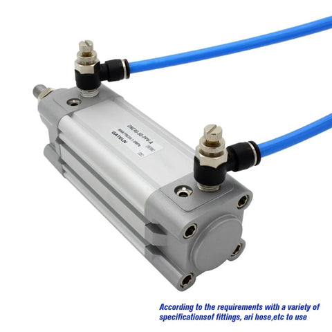 Aluminum Standard Air Cylinder With 40mm Bore DNC 40 Series Double Acting Pneumatic Cylinder PPV A Built Tough