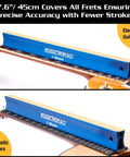 Pro Guitar Fret Leveling Kit With Beam, Crowning File And Polish Set on acoustic electric guitars