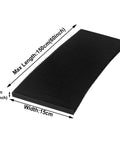 Flexible Accordion Bellows Cover For Milling Machines Oil And Dust Resistant Three Proof Cloth Shield Black Telescopic Rail