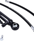 Adjustable Cat 2-2 Hydraulic Top Link With Locking Block, Includes Two Hoses And Two Way Check Valve Hydraulic Cylinder, Rugged Workhorse