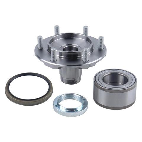 2WD Front Wheel Hub Bearing Kit For Toyota 4Runner 1996-2001, Sequoia 2001-2007, Tundra 2000-2006, And Tacoma 1999-2004 Prerunner VZN19 Body