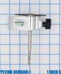 Shaft Blaster Motor Shaft Cutter Tool For HVAC R Systems, side view showing aluminum housing and thumb screw on 1 inch grid