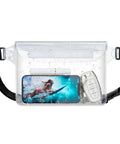 Waterproof Fanny Pack Pouch For Beach And Cruise Trips With Roll Top Closure And Zippers Keeps Your Phone Wallets And Keys Totally Dry