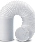 80 Inch Expandable AC Exhaust Hose With 5.9 Inch Diameter Anti Clockwise Thread For Portable Air Conditioners No Fuss Vent Kit