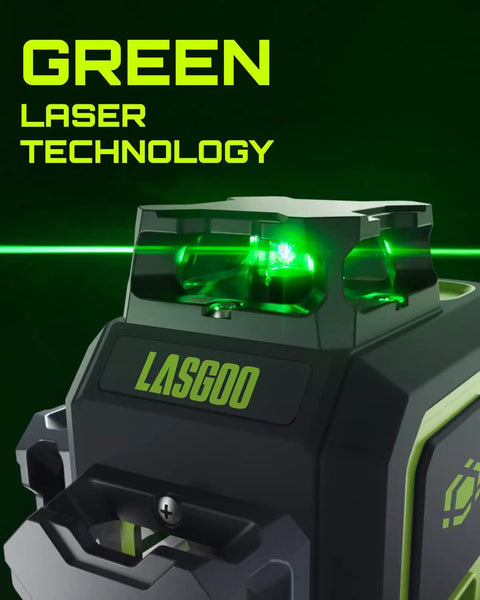 3D Laser Level Self Leveling 360 Degree Green Beam Cross Line For Construction And Picture Hanging with green laser light