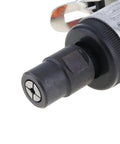Close-up of the collet on Top Shelf Quarter Inch Straight Shank Air Die Grinder delivering a badass 25000 RPM rush.