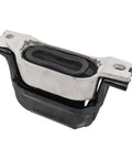 Rock Solid Front Engine Motor Mount Replacement Fits Chevy Captiva Sport Equinox And Gmc Terrain 2 4L Engines 2010 To 2017 Zero Drama Easy Install Swap, black and silver, rubber and metal.