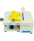 Heavy Duty Mini Table Lapidary Saw For Precision Rock Cutting And Jewelry Polishing Featuring A Sick 750W Pure Copper Motor and Variable Speed Control.
