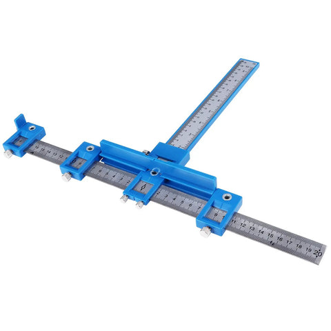 Nail Every Cabinet Hardware Job With Zero Sweat Using This Spot On Punch Locator Drill Guide Solid Aluminum Alloy Jig for accurate positioning in door and cabinet fabrication.