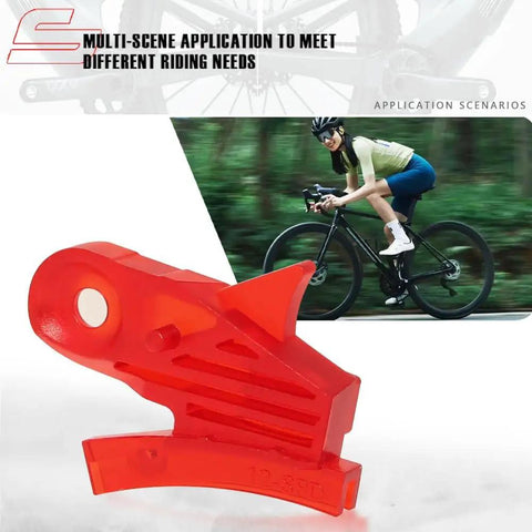 Front Derailleur Setup Tool For 12 Speed Drivetrain, DIY Friendly And Perfect For Rival AXS And Red Force in red plastic