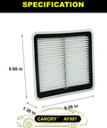 Subaru Engine Air Filter Replacement For Outback Forester Crosstrek Legacy Impreza WRX Tribeca And More 2005 2019 Models dimensions