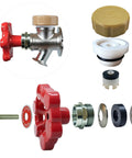Outdoor Faucet Repair Kit With Anti Siphon Frostproof Valve And Vacuum Breaker For VACVBKX1B components and metal handle