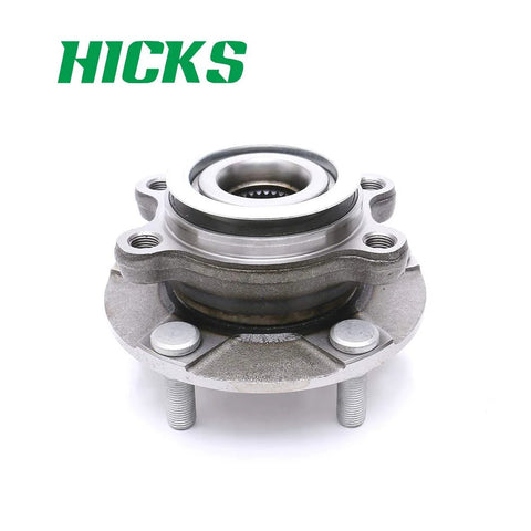 Drop In Front Wheel Hub Bearing Assembly for 2008 Through 2013 Nissan Rogue and 2008 Through 2012 Sentra 2.5L 4 Cylinder With 5 Lug Front Position Left And Right ISO TS 16949 Certified OEM Quality shown from front view