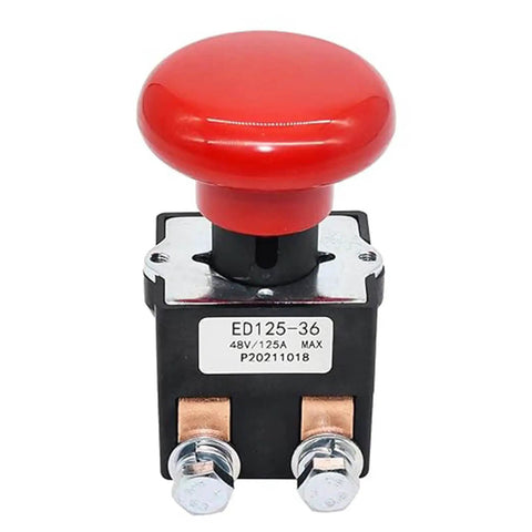 Heavy Duty Emergency Stop Switch Replacement Compatible With Big Joe Zero Turn Mowers Ez30 E30 D40 Ez40 T40 T15 No Hassle Swap Oem Part Numbers 1115 510008 00 Ed125 36 Built Tough For Daily Grind