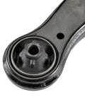 Close-up of the ball joint in Two Front Lower Control Arms With Ball Joint And Bushing Assembly Direct Fit Replacement Kit For 2001-2009 Lexus ES300