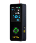 Pro Grade Laser Distance Meter With 2.4 Inch IPS Touchscreen, 178 Degree Viewing, 165 Feet Range, Angle Sensor, Bubble Level, Large Font Readouts, Built For Quick, Easy Measurements On The Job Site, front view