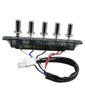 Universal Range Hood Push Button Switch Keyboard Control Board For 5 Button Or 4 Button Hoods, Replacement Switch Assembly