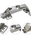 Heavy Duty 175 Degree Hydraulic Closet Door Hinges With Silent Damping For Wardrobe And Cabinet Doors Concealed Soft Close Hinge