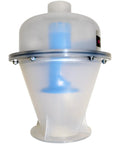 Quick Click Dust Separator With 5 Gallon Locking Collection Bin And Power Tool Adapter Set With 16 Ft Hose