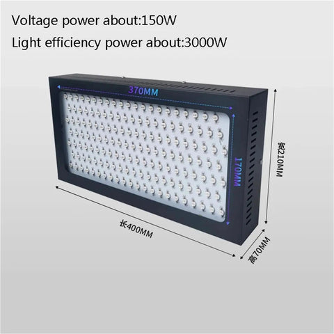 Pro Grade Led UV Cold Light Curing Lamp Boasting Hella Long Service Life For Nailing Resin 3D Projects And Offset Photo Exposures, 400mm x 210mm.
