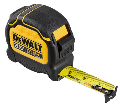 ToughSeries 35 Ft Tape Measure With Magnetic Hook Double Sided Readout Ultra Durable Housing That Survives Drops Up To 100 Ft