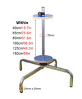 Heavy Duty Vertical Bubble Wrap Dispenser For Wide Rolls Up To Fifty Nine Inches with adjustable heights and stable base.