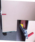 One Pair Adjustable Drywall Hoist And Gypsum Board Lifter Featuring Non Slip Safety Handles for easy gripping of plasterboard.