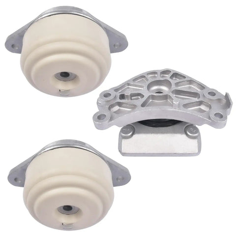 Set Of 3 Beefed Up Hydraulic Engine And Transmission Mounts Replacement For Mercedes Benz W212 W204 W221 C230 E250 C300 C350