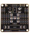 PCB of Electronic Dice Soldering Kit For Beginners And Students DIY LED Dice Circuit With 555 Timer And CD4017 Counter