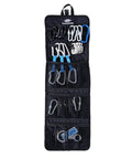 Foldable Waterproof Rock Climbing Gear Bag With Roll Up Design, showing D Ring Quickdraw Organizer and Carabiner Storage Pouch