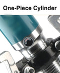 Heavy Duty 30t Hydraulic Gear And Bearing Puller Fork Built Like A Tank For Yanking Stuck Pullies Bushings And Shafts In Any Legit Garage Or Pro Shop Setup showing one-piece cylinder detail.