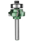 Pro Woodworking Router Bit With 4 Sharp Teeth For Precise Edge Trimming And Banding Cleanup R1 R2 R3 carbide head on durable shank.