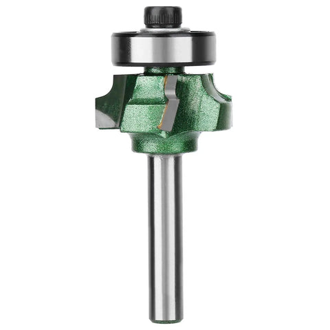 Pro Woodworking Router Bit With 4 Sharp Teeth For Precise Edge Trimming And Banding Cleanup R1 R2 R3 carbide head on durable shank.