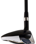 Close-up of Senior Flex Offset 11 Wood Golf Club Right Handed Men's Senior Size with Black Pro Velvet Grips Dynaflo Graphite Shaft