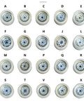 Grab This Pro Lug Nut Socket Key For A3 And A4 Audi Cars To Fix Worn Or Stripped Screws Fast With Durable Cold-Forged Steel Build That Guarantees Perfect Grip Every Time You Need To Change Tires Quick On The Road. chart of Audi lug nut socket key sizes labeled A to X, steel tool ends