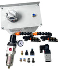 High Pressure Misting Spray System With Pump And Solenoid Valve For CNC Machines, Dope Cooling And Lubrication Setup components