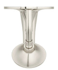 Close-up of Weller Single Handle Tub And Shower Faucet Set With Multi Function Shower Head Brushed Nickel Finish