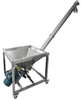 Heavy Duty Electric Bucket Elevator Conveyor 150L Capacity W/ 2.2KW Motor For Grain, Feed, Nuts And Plastic Pellets Made Of Top Tier Food Grade 304 Stainless Steel.