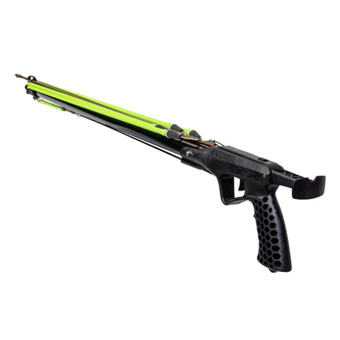 Explorer 75cm Performance Speargun For Serious Spearfishing And Freediving With Aluminum Barrel Stainless Steel Shaft And Easy Stretch Bands Beast Go To Gear For Scuba Diving And Fresh Catch side view