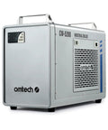 Heavy Duty Compact Six Liter Water Chiller For Laser Engraving Machines, silver design, CW-5200 model, reliable cooling.