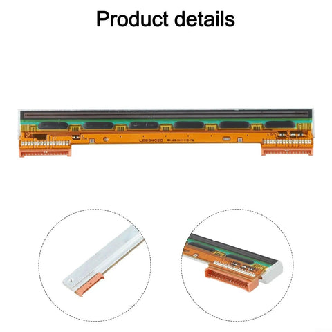 Thermal Printhead Replacement for ZD421 Series ZD421D ZD421T 203 DPI High Resolution for Fast and Clear Barcode and Label Printing Reliable Printer Spare Part for Consistent Output, close-up views