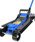 2.5 Ton Hydraulic Floor Jack With Low Profile For Sedans And SUVs 3.4 Inch To 15.2 Inch Lift Range Alloy Steel Build