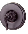 Ashfield 1-Handle Tub And Shower Valve Trim In Tuscan Bronze For A Vintage Bath Vibe With ADA Compliance, Quick Install
