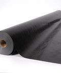 Top Shelf Synthetic Roof Underlayment Boasts Hardcore Fifty Year Waterproof Cover on a roll, measuring 200 feet long by 48 inches wide.