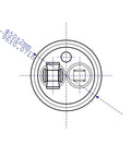 Diagram of 30uF CBB65 AC Capacitor for HVAC Air Conditioners Pool Pumps Condenser Fans and Motor Start Capacitor Replacement 370V 440V 450V 50 60Hz Five Percent Tolerance