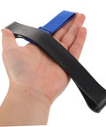 Hand holding Neoprene Scuba Tank Strap For Easy Carrying And Secure Binding Of Dive Gear Durable Tank Holder For Divers