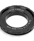 Centerlock Rotor Lockring For Road And Mountain Bikes Disc Brake Hub Lock Ring Cover Fits 9mm 12mm 15mm Systems Built Tough Black Metal