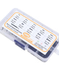Ultimate Handy Self Tapping Screws Set In Carbon Steel With Pan Head Kit And Tweezers Ten Size Range in storage box
