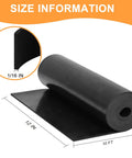 DIY Neoprene Rubber Sheet Solid Seal Material For Gaskets, Anti Slip Pads, 12 In X One Sixteenth Inch X 10 Ft, roll view